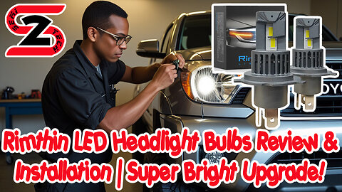 Rimthin LED Headlight Bulbs Review & Installation | Super Bright Upgrade! 