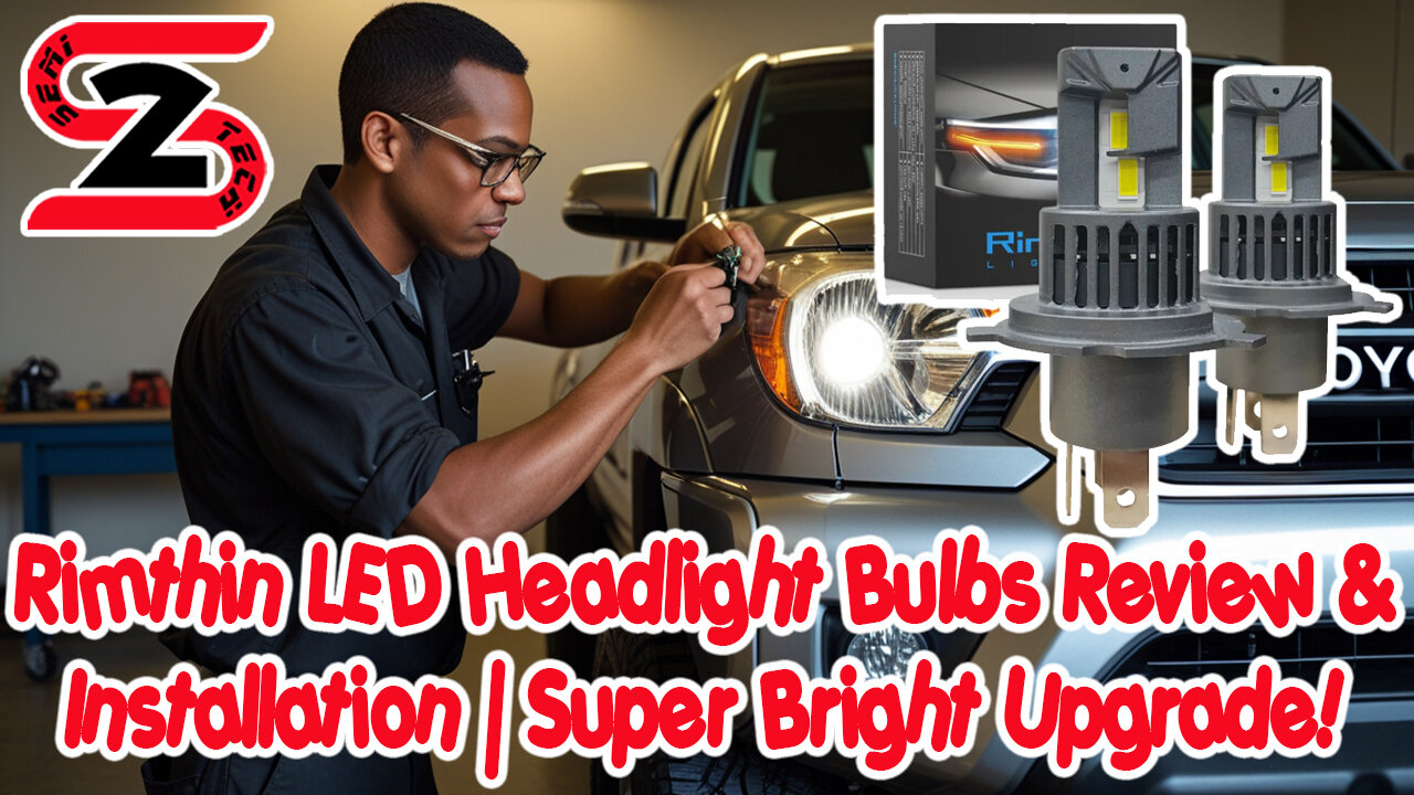 Rimthin LED Headlight Bulbs Review & Installation | Super Bright Upgrade!