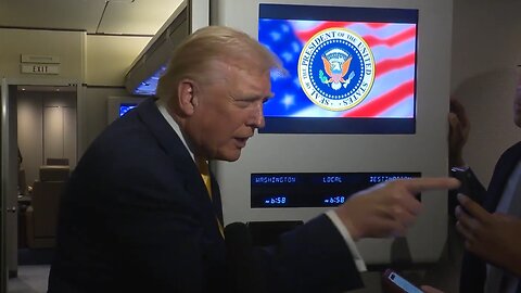 Trump hace callar a reportera tras pregunta sobre archivos de Epstein