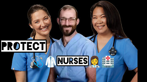 Protect Nurses Rights Protest New York City Manhattan America USA