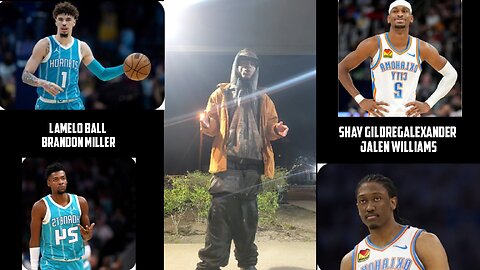 HORNETS VS THUNDER CHARLOTTE STOMPED A MUDD HOLE IN OKC LAMELO BALL BRANDON MILLER SHAY GILDREG 💪🏾🔵