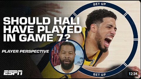 Markieff Morris UNDERSTANDS Tyrese Haliburton's choice to PLAY on calf injury in Game 7 🤝 | Get Up