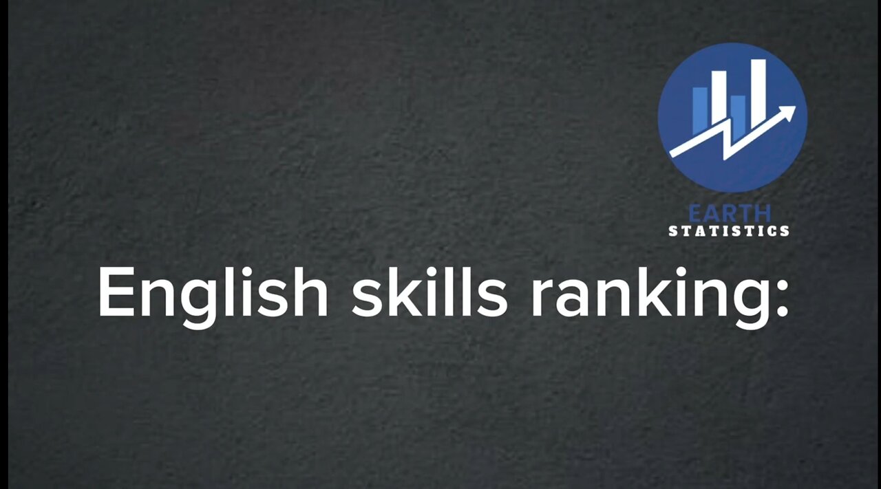 English skills ranking...