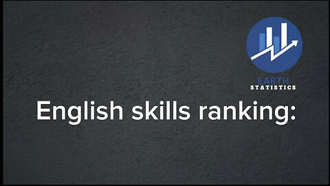 English skills ranking...