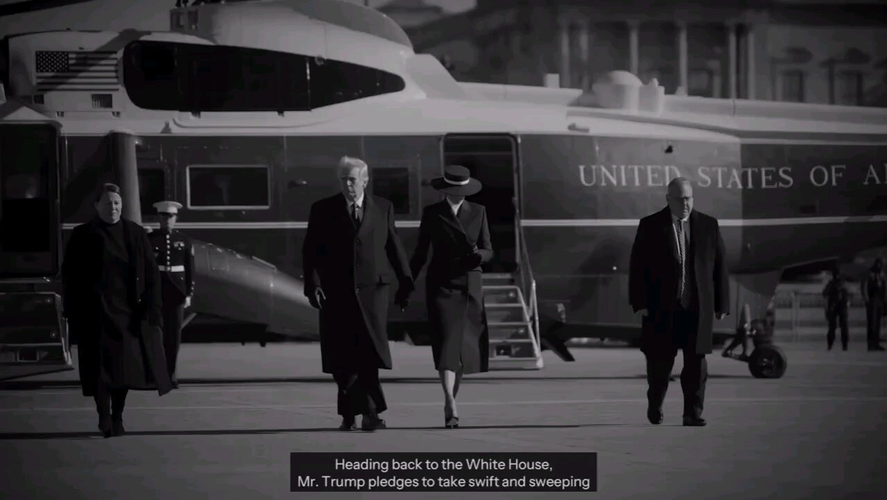 "All we really needed was a new president"