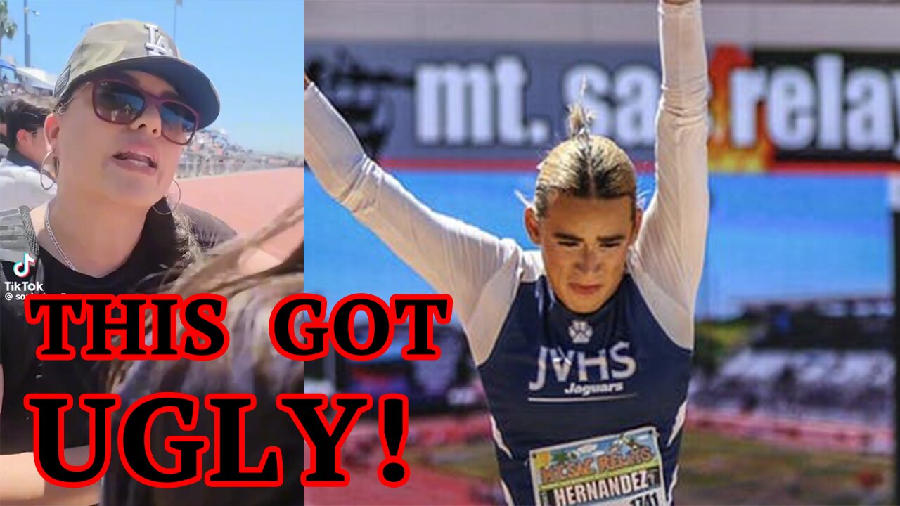 CONCERNED parent almost FIGHTS transgender athlete AB Hernandez's mother in SHOCKING video!