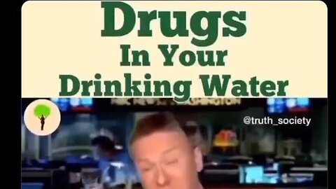 Drugs in your Drinking Water 🚰