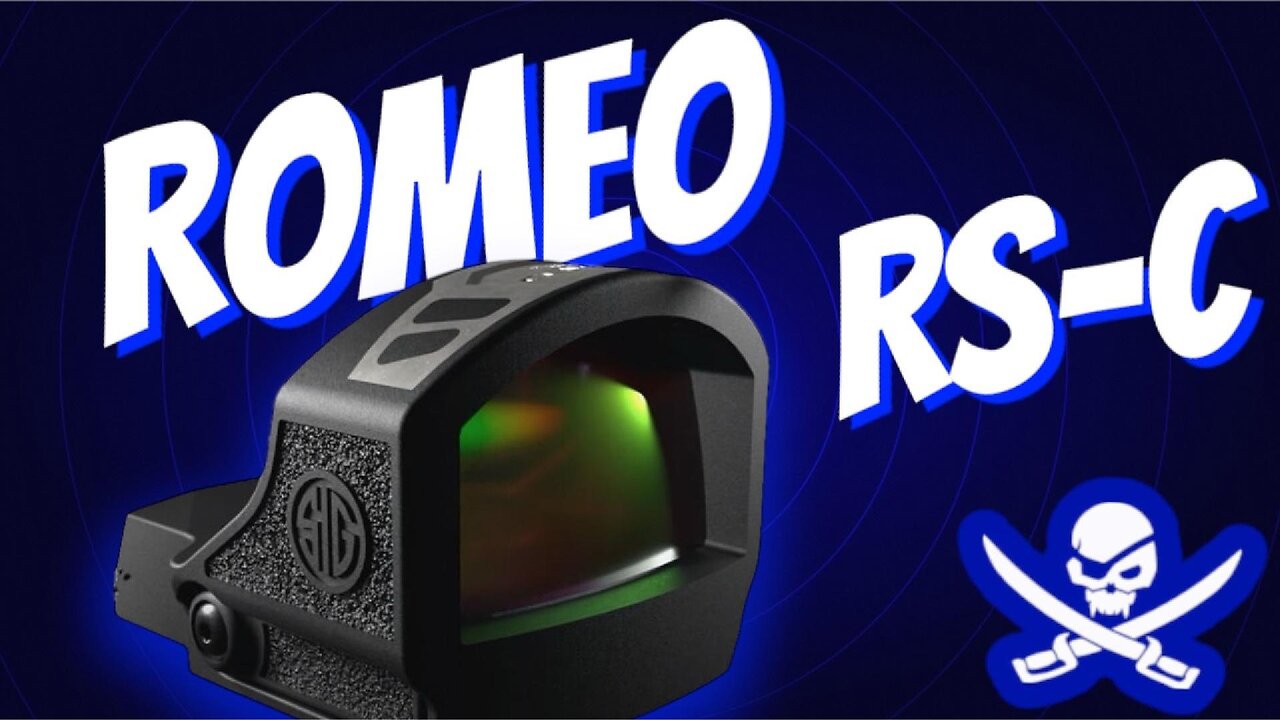 The Sig Sauer Romeo RS Compact Reinforced Steel Optic First Look And Unboxing.