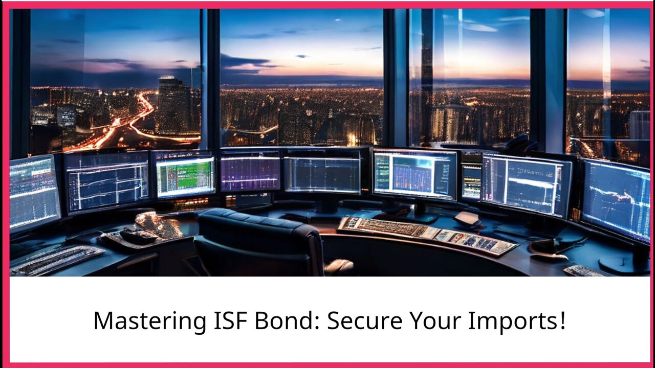 Unlocking the Secrets of the ISF Bond: Streamlining your Importation Process!