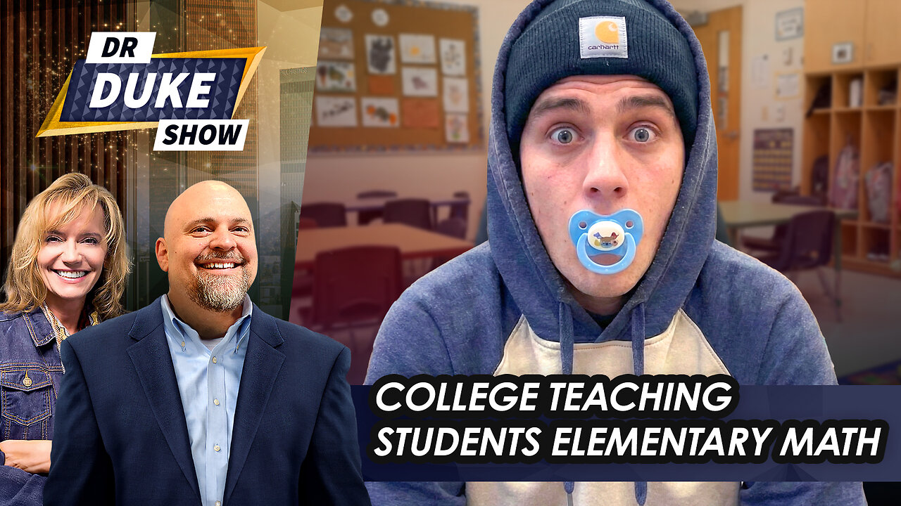 Elite College Now Teaching Students Elementary Math | Dr. Duke Show