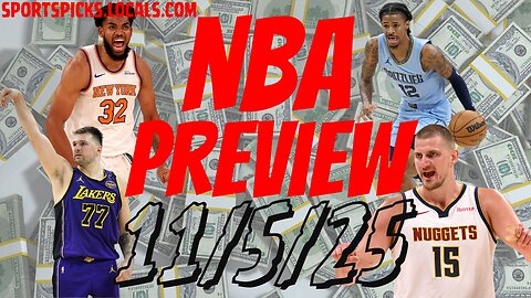 NBA Betting Preview - 11/5/25