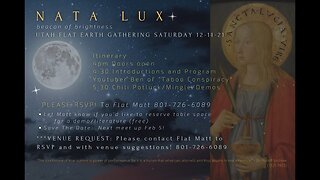 [archive] Flat Earth Meetup Utah December 11, 2021 ✅