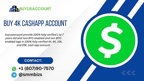 Buy 4K Btc Cashapp Account