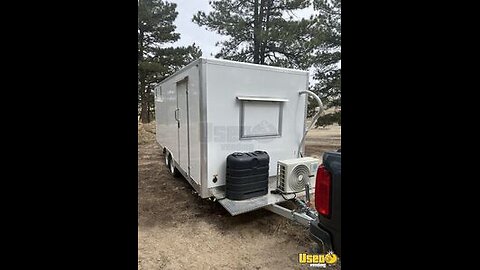 2024 16' Kitchen Food Concession Trailer with Fire Suppression System for Sale in Colorado!