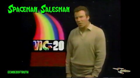Star Trek's William Shatner - As The 'Spaceman Salesman'