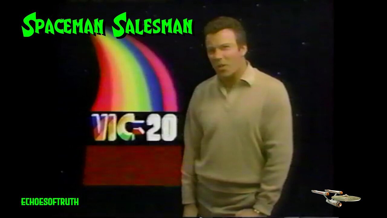 Star Trek's William Shatner - As The 'Spaceman Salesman'