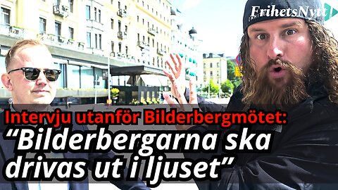 Så skiljer sig Sverige och USA i synen på Bilderberg – Amerikanske aktivisten Joseph