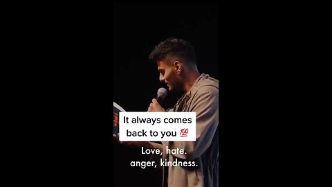 it's always come back to you.