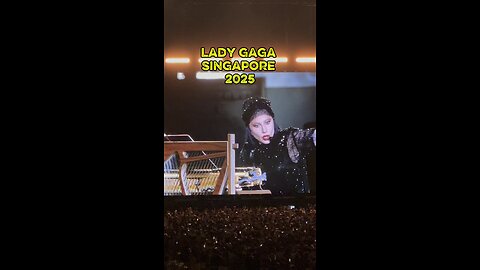 Lady gaga in Singapore