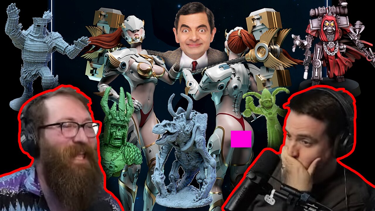 Kickstarter Miniatures 55 - Tom and Ben