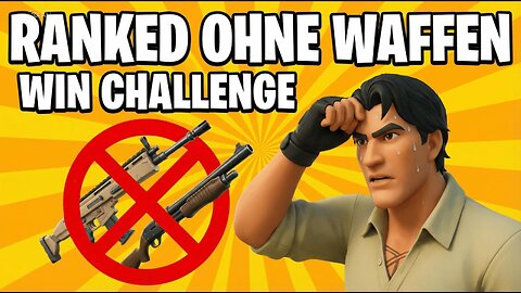 Kann ich ohne Waffen in einer Fortnite Unreal Lobby gewinnen?🔥😱