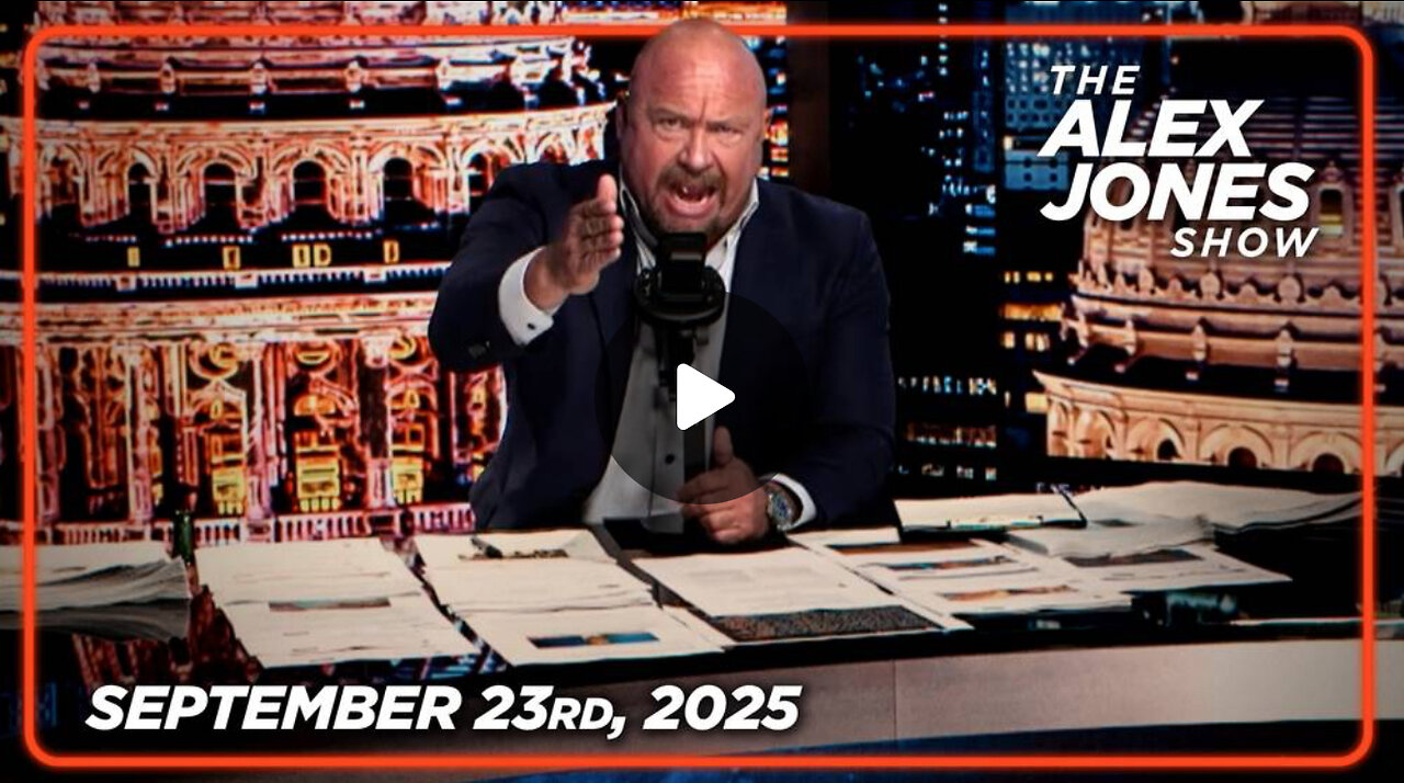 9 23 25 ALEX JONES Trump Goes On TOTAL Warpath Gavin McInnes