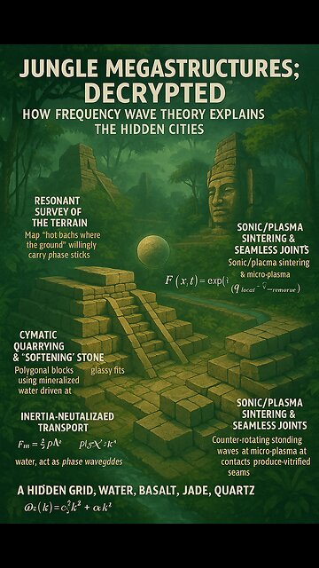 Jungle Megastructures, Decrypted: How Frequency Wave Theory Explains the Hidden Cities
