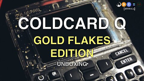 UNBOXING THE BEST BITCOIN ONLY HARDWARE WALLET - COLDCARD Q