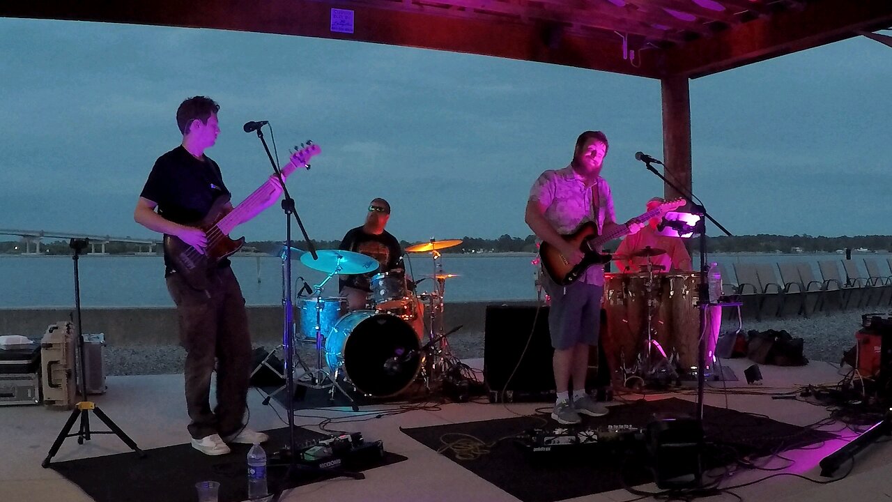 Joey Davis shreds the guitar solo