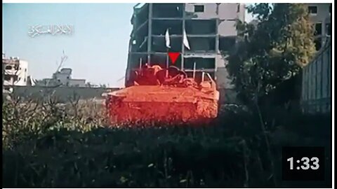"Hamas Forces Attack Israeli Tanks with RPGs in Gaza"