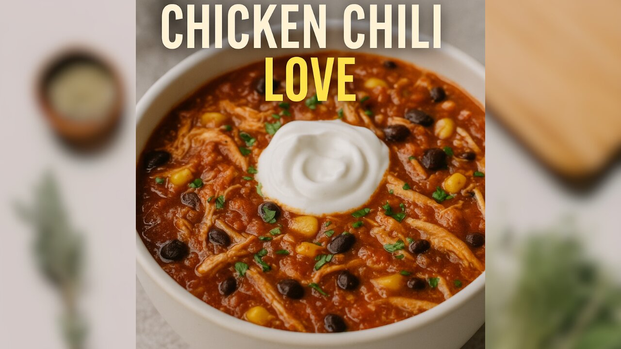 Slow Cooker Chicken Chili Recipe | Set It & Forget It!