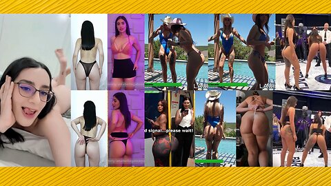 Ass compilation - Big bank tiktok challenge ❤️ClipchampGirls 2025