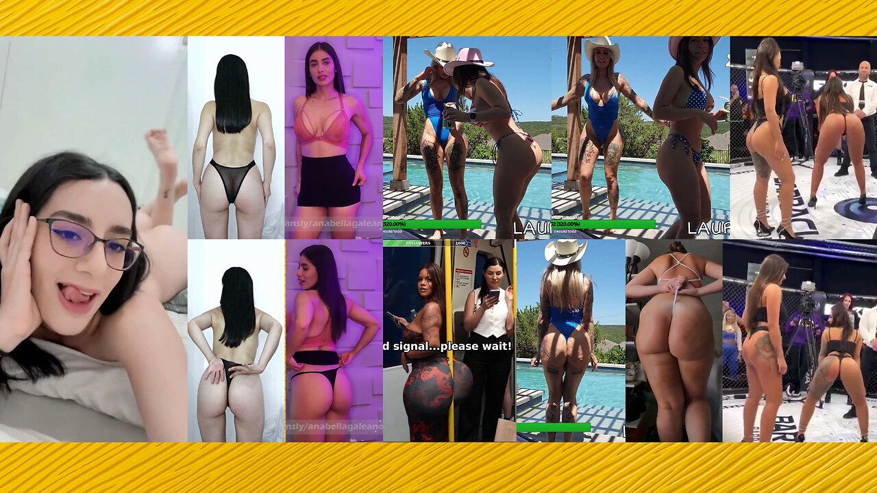Ass compilation - Big bank tiktok challenge ❤️‍ClipchampGirls 2025