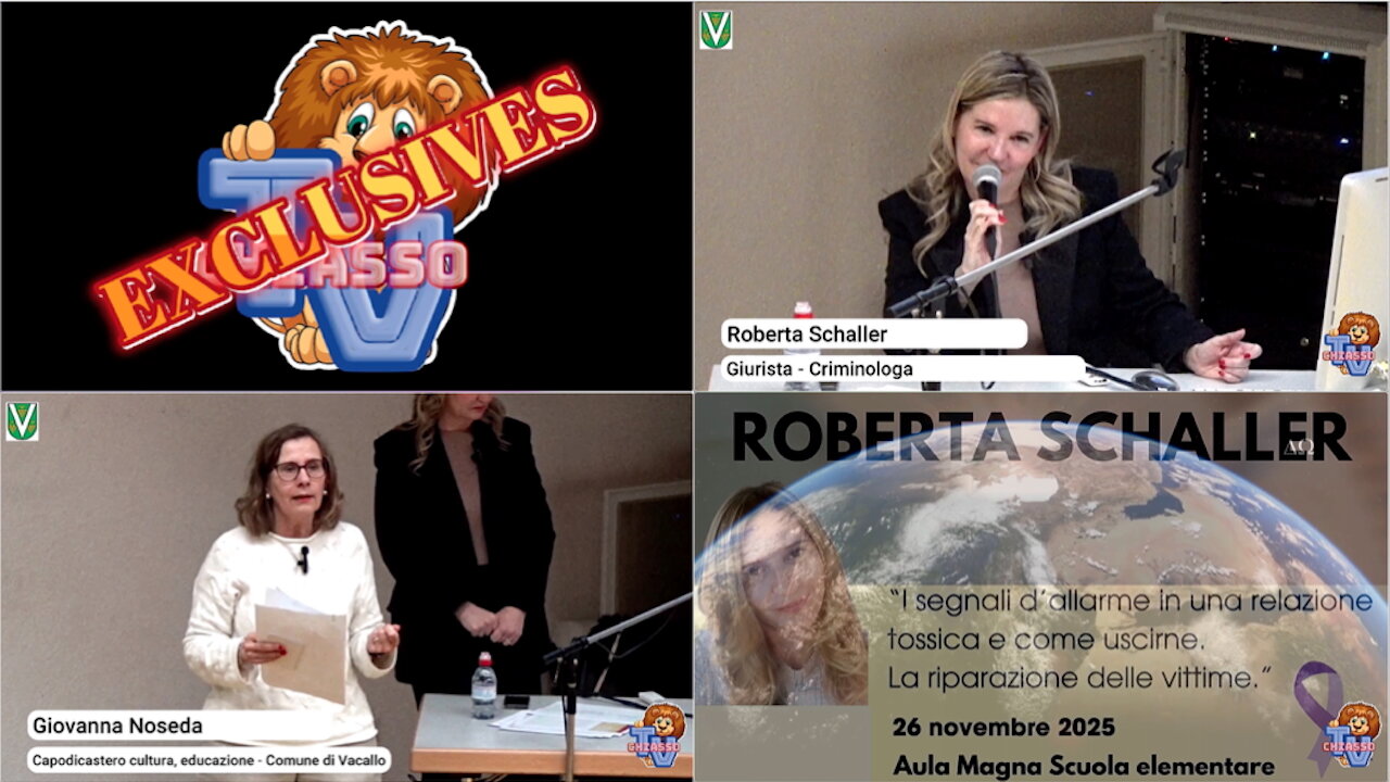 Roberta Schaller - I segnali d’allarme in una relazione tossica