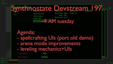 Synthnostate Devstream 197