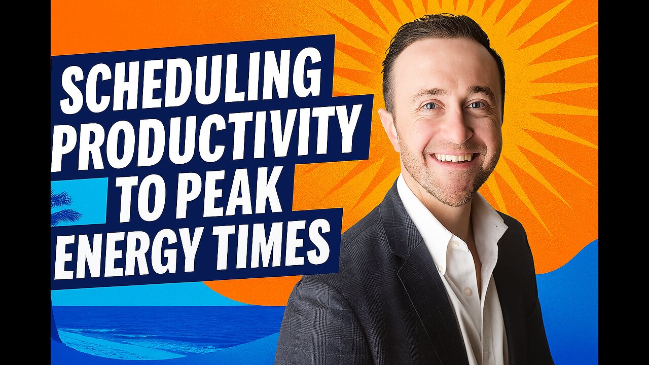 Scheduling Productivity to Peak Energy Times + The Ultimate Life Hack, Cold Plunging