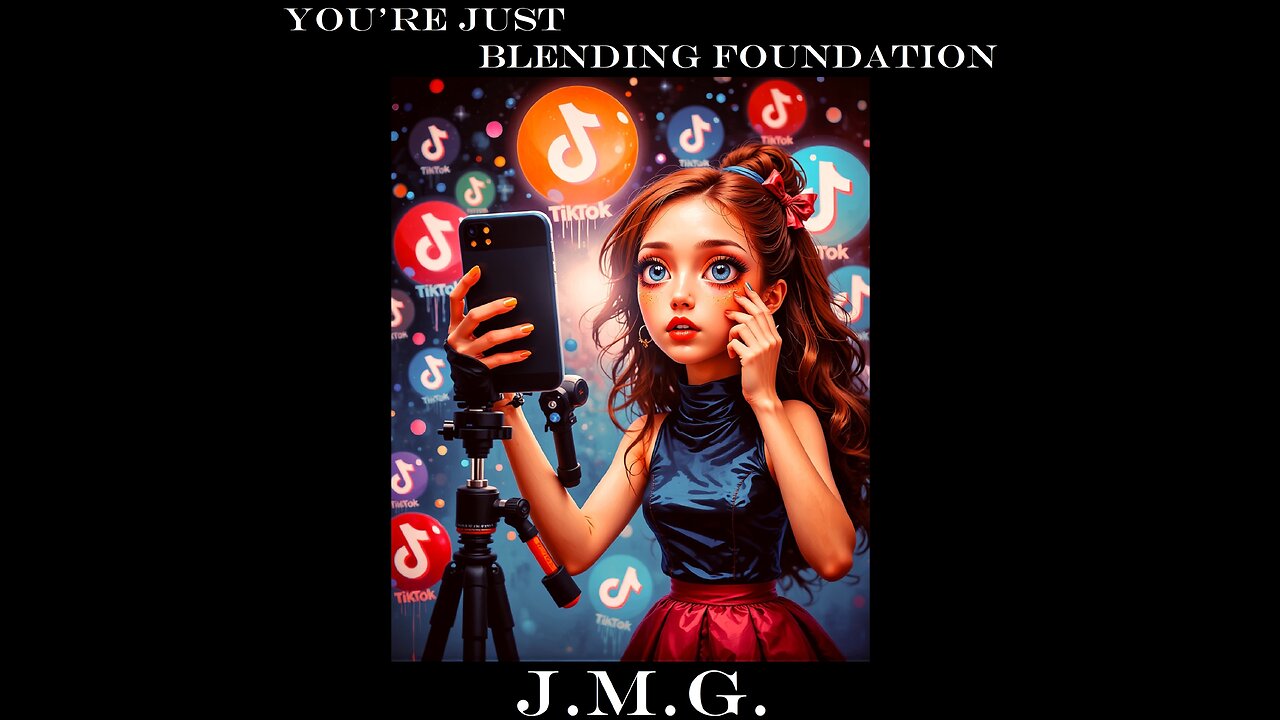 You're just blending foundation by John M. Gunn