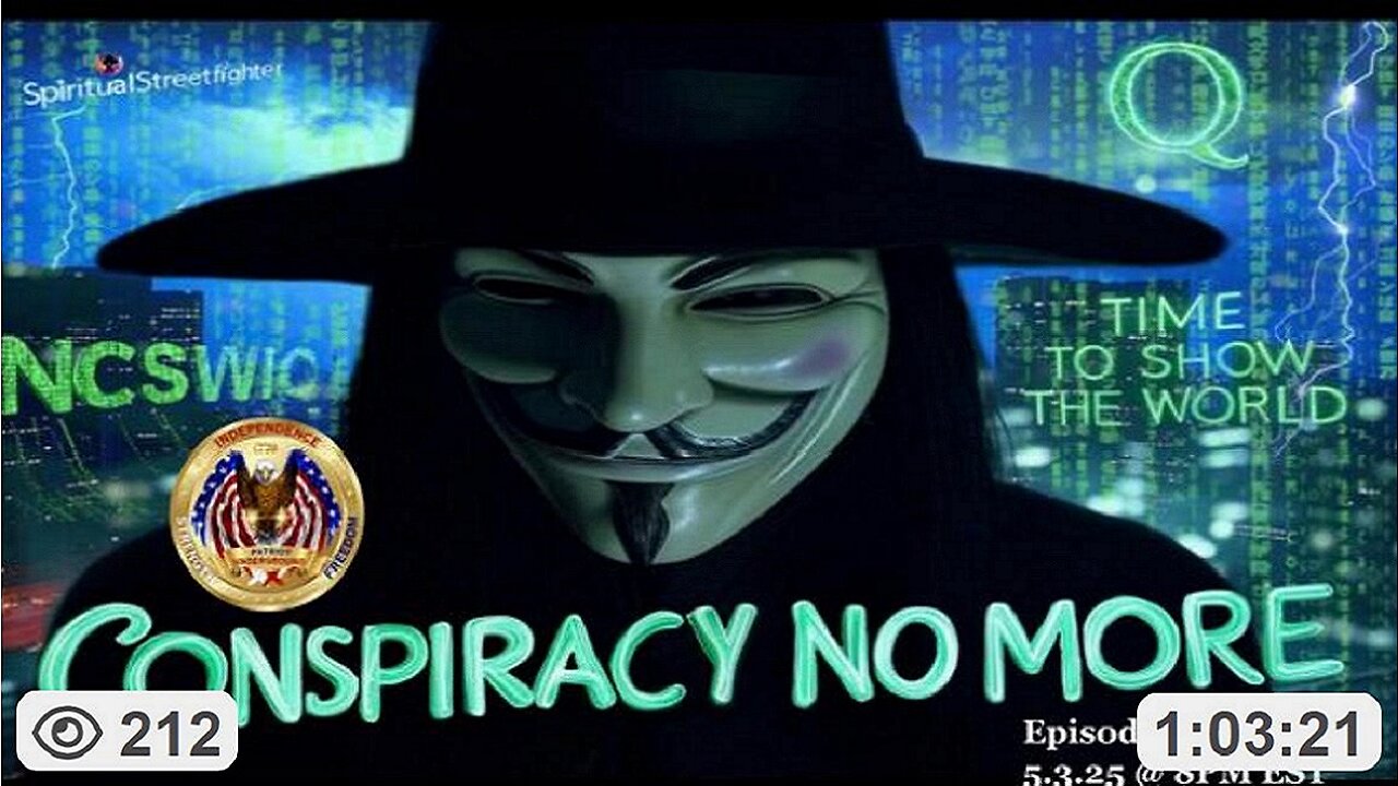 Patriot Underground gives in-depth breakdown of the 40k ft view... Ep 388 (5.3.25)