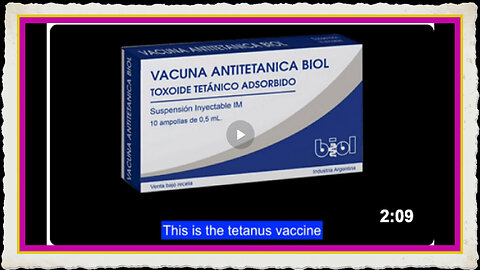 Optical Microscope Analysis of a Tetanus Vaccine from Biol Laboratories, Argentine Industry