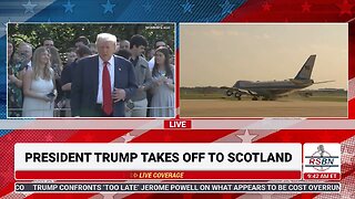 President Trump Answers Questions from the Press and Departs to Scotland - 7/25/25