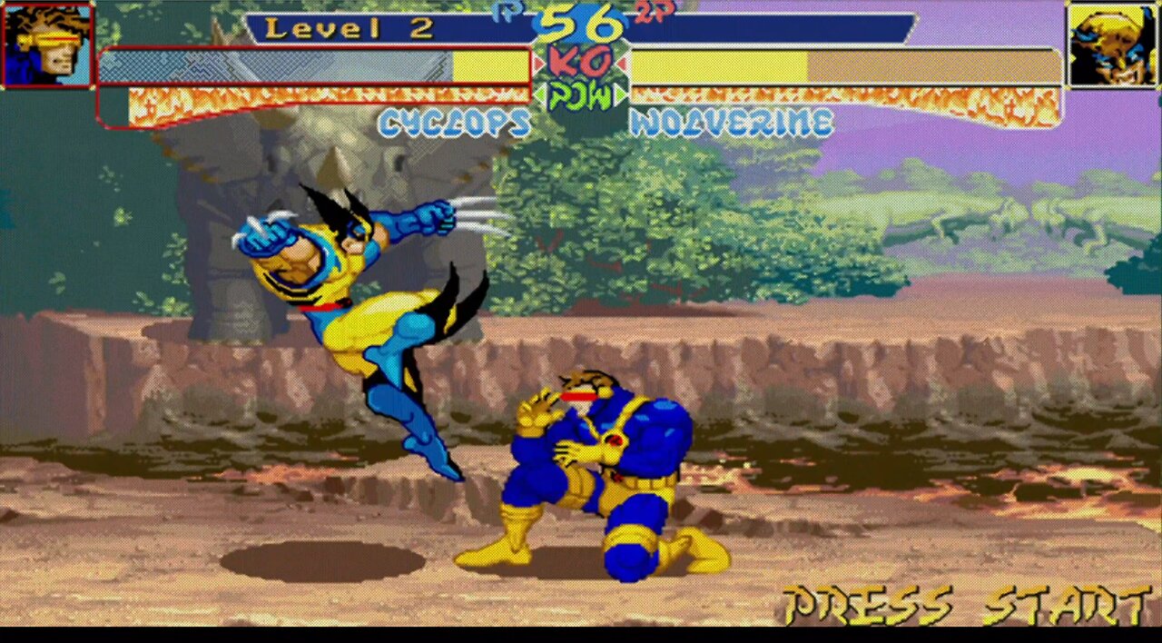 Cyclops vs Wolverine