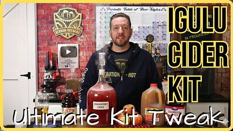 iGulu - A Very Merry Mixer! Flavoring Cider With Cranberry - Two Methods Compared!