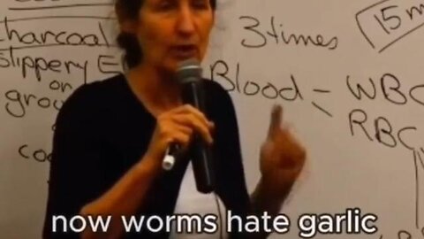 Parasites Hate Garlic