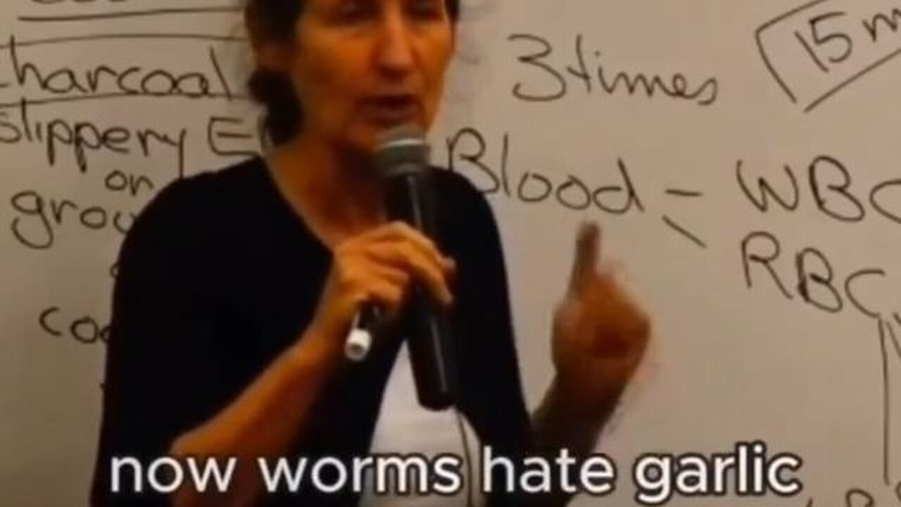 Parasites Hate Garlic