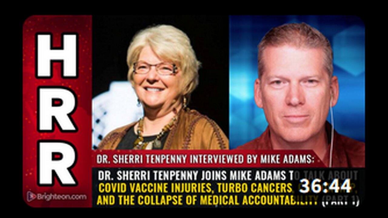 Dr. Sherri Tenpenny joins Mike Adams to talk about COVID vaccine injuries, turbo cancers, censorship