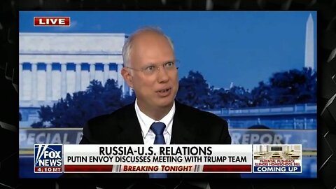 VIDEO: Top Russian Envoy Tells Fox News Donald Trump Has Already Stopped WWIII
