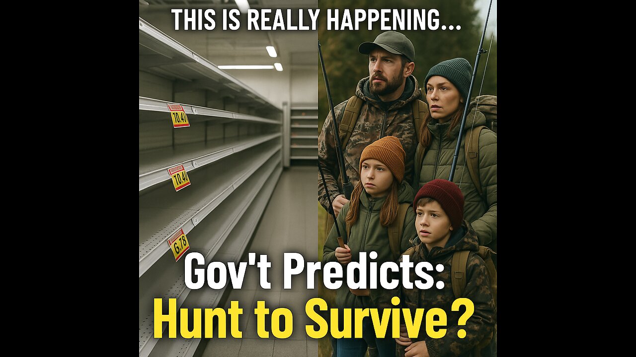 Liberal Report Predicts HAVING TO HUNT FOR FOOD! Conservative Platform COSTS HALF AS MUCH As Carney!