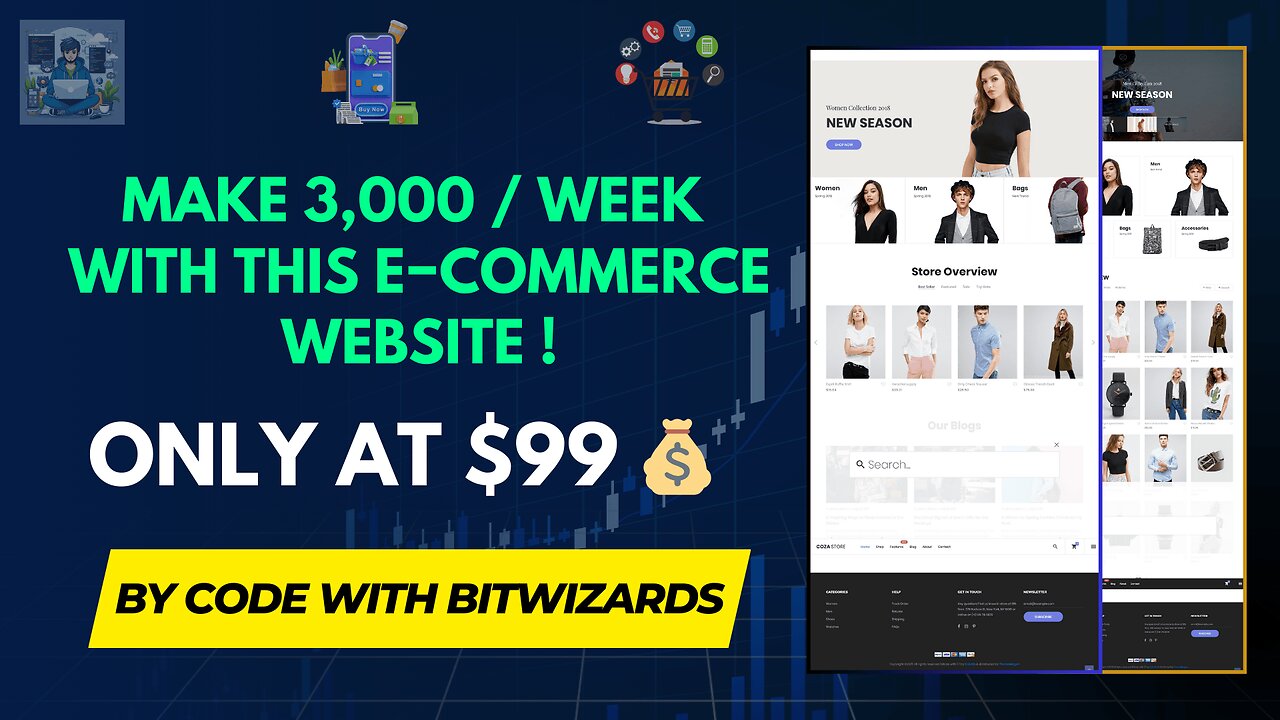 🔥 $99 Full-Stack Ecommerce Site 2025! → 5 Pages, Mobile + AI-Ready, SEO Preloaded — LIMITED SPOTS!