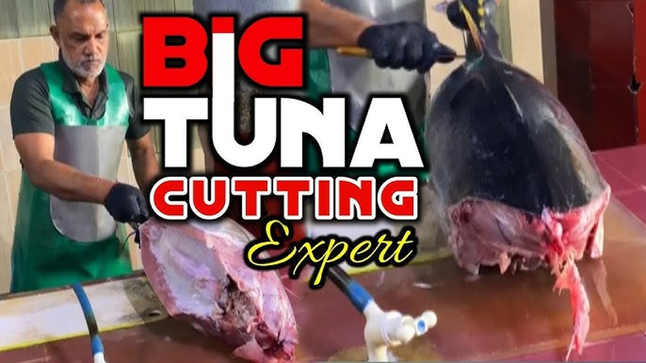 🐟 The Fastest Tuna Cutting Skill – Incredible Speed & Precision! 🔪