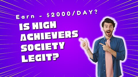 High Achievers Society promises to help you build freedom